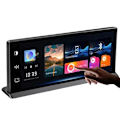 Pikkukuva 1 / 7: 11,3" Dash Cam 4K 2160P auto DVR tallennus Carplay & Android Auto Langaton yhteys 5G WiFi GPS navigointi kojelauta kaksoisobjektiivi 128G  TF kortti