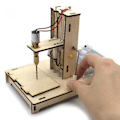 Miniatyrbilde 1 av 5: Mini skrivebord benk bor tre blokk bygg utdanning vitenskap prosjekt sett