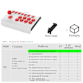 Miniatyrbild 5 av 5: Wireless BIG PC Gamepad Retro Arcade Portable Game Control Usb Joystick