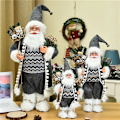 Miniatyrbild 3 av 6: jul stor tomte dockor prydnader stående tomten figurer docka