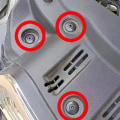 Pikkukuva 5 / 7: 100 kpl 8mm muovi niitit kiinnikkeet ruuvi auto puskuri lokasuoja musta niitti auto kiinnitys klipsit
