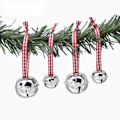 Miniatyrbilde 1 av 7: 6 stk jule jingle bjeller jule tre anheng pynt