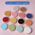 Miniatyrbilde 4 av 6: Taktil Brettet Matching Spill Taktilt Klassifisering Farge Kognisjon Minne Trening Barn Leker