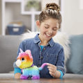 Miniatyrbilde 5 av 7: Ekte venner E5307EU5 FRR WALKALOTS Big Unicorn Rainbow Colours barn leker