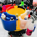 Miniatyrbillede 5 af 11: Universal Spand Arrangør Bil Detaljer Værktøj Håndklæder Børster Mitt Hurtig Nem Opbevaring Kits