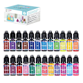 Miniatyrbilde 1 av 3: Stearinlys Fargestoffer Kit Væske Fargestoff Pigment Set Gjør-det-selv stearinlys Making Rekvisita Aromaterapi Såpe Soya Voks