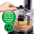 Miniatyrbild 2 av 6: Skål skrapa 8 kopp mat processor hackare  kött kvarnar