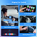 Pikkukuva 4 / 8: Langaton Carplay Android Auto Langaton Sovitin Smart Dongle 2in 1 2.4G & 5.8Ghz WiFi BT Auto Connect Plug&Play Langalliseen AA  CP