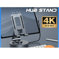Pikkukuva 2 / 7: Moni USB C Hub pyörivä jalusta