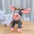 Miniatyrbillede 2 af 4: Ny stil husholdning hund lydende legetøj molar træning interaktiv majs korn form kæledyr forsyninger