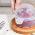 Miniatyrbillede 2 af 5: Lille grøntsag frugt opbevaring beholder til friske tomater løg æble blåbær
