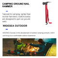 Miniatyrbilde 3 av 3: Camping Hammer Rustfritt Stål Kobber Utendørs Telt Pynge Stak Kall