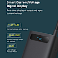 Pikkukuva 2 / 6: Auto Invertteri DC 12V AC 220V 150W Auto Muunnin C-tyyppi USB pika lataus laturi EU pistoke