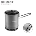 Miniatyrbillede 2 af 7: Høj kvalitet Fire-Maple 600ml G3 Petrel Ultralight Gryde Letvægts Udendørs Høj Effektivitet Varmeveksler Gryde Bærbar til Vandreture Rejser