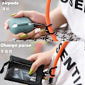 Miniatyrbilde 2 av 6: Justerbar telefon snor avtakbar hals snor universal crossbody stropp for mobil telefon veske stropper tykkelse 7mm