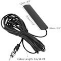 Miniatyrbilde 5 av 6: Bil Radio FM Antenne Universal Auto 5M Lengde Signal Forsterker Forsterker