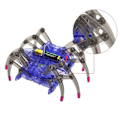 Miniatyrbillede 6 af 6: Saml Intelligent Elektrisk Spider Robot Legetøj Pædagogisk Bygning Puslespil Legetøj