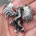 Miniatyrbillede 2 af 4: Fjer engel vinge vedhæng halskæde mode choker vintage smykker ond engel kraveben kæde halskæde til kvinder
