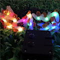 Miniatyrbild 4 av 9: Vattentät Utomhus Söt Honey Bee LED Fairy String Lights Solar bi light  Jul Garland Lights