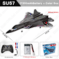 Miniatyrbilde 7 av 10: RC Plane 2.4G Med LED Lys Fly Fjernkontroll Kontroll Flying Modell Glider EPP Skum Leker