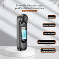 Miniatyrbillede 4 af 6: Digital Breath Tester USB Genopladelig Berøringsfri Høj Nøjagtighed Breathalyzer