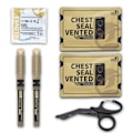 Miniatyrbillede 9 af 9: Pneumothorax Access Kit Steriliseret Body Piercing Syning Puncture Dekompression Nåle