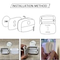 Miniatyrbillede 5 af 7: Bevægelse Sensor Lys Indendørs LED Nat Lys Stick on Natlampe Batteri Opereret Lys