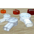Miniatyrbillede 6 af 7: K1 K2 K3 stik ledning splejsning stik RJ45 RJ11 ledninger Ethernet telefon kabel ledning UY2 netværk kabel terminal