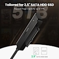 Miniatyrbilde 4 av 7: SATA USB konverter USB 3.0 til SATA adapter