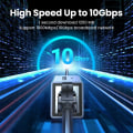 Pikkukuva 7 / 8: Liitin 10Gbps verkko laajennus laajennus Cat8 Cat7 Cat6 Ethernet kaapeli sovitin Gigabit naaras naaras