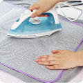 Miniatyrbilde 7 av 10: Klut Beskyttende Press Mesh Isolasjon Strykebrett Matte trekk mot pressing pute