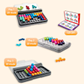 Miniatyrbillede 6 af 7: 1 Box Intelligence Magic Beads Rejsespil til børn og voksne en kognitiv færdighedsopbygning hjernespil børn montessori legetøj