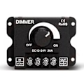 Miniatyrbilde 1 av 4: DC 12V-24V LED Dimmer Switch 30A 360W Spenning Regulator Justerbar Kontroller For 5050 LED Strip Lys Lampe LED Dimming Dimmer
