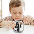 Miniatyrbillede 6 af 6: 3D Finger Spinner Infinite Flip Gyro Legetøj Bearing Fidgets Spinner Stress Aflastning Legetøj