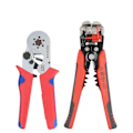 Miniatyrbillede 6 af 6: Crimping Værktøj HSC8 Selvjusterbar Ratchet, Stripning Skæring Tang YE-1R, Crimping Connectors kit