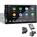 Miniatyrbillede 1 af 10: 7 tommer Bil Radio 1 Din Carplay Android Auto Multimedia Player