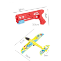 Miniatyrbild 7 av 10: One-Click Ejection Foam Flygplan Leksak Stor Kasta Plan Flygande Leksaksmodell för barn