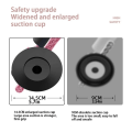Miniatyrbilde 4 av 6: Multifunksjon Make Trener Avtakbar Sit-up Aid Bærbar Justerbar Sugekopp Enhet
