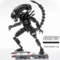 Miniatyrbillede 4 af 4: Prometheus Aliens Vs Predator Space Aliens Figur Mech Model Bygning Klodser Klodser Legetøj til barn