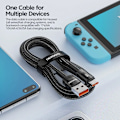 Miniatyrbillede 2 af 6: USB Type C Kabel Hurtig Opladning USB C Oplader Kabel 2m