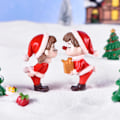 Miniatyrbilde 3 av 9: God jul par pynt til hjem nytt år jul tre pynt jule pynt