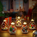 Miniatyrbild 2 av 6: Jul Ljus Glödlampa Byggkloss Set LED Ljus Kit Till Jul Skapare present Byggklossar Klossar Leksaker