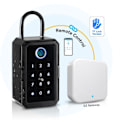 Miniatyrbild 5 av 10: Fingeravtryck Bluetooth Wifi Digital Key Box App Fjärr Åtkomst Vägg Monte Kombination Säkerhet Airbnb Lås box
