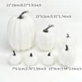 Miniatyrbilde 5 av 7: Kunstig gresskar Halloween Dekorasjon Thanksgiving Høst Festival Høst  Gjør selv Håndverk Halloween