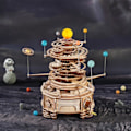Pikkukuva 3 / 7: Mekaaninen Orrery 316kpl Kierrettävä DIY 3D Puiset palapelit Malli Rakennus Block Kits lelu