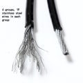 Miniatyrbillede 6 af 7: Gym wire reb fitness kabel remskive maskine system heavy duty stål wiretove