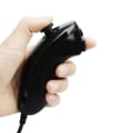 Pikkukuva 1 / 4: Nintendo Wii Peli ohjain 5 väriä Nunchuck Hand Curved Game kahva ohjain