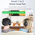 Miniatyrbillede 4 af 6: 2 In 1 Bluetooth 5.3 Audio Receiver Sender