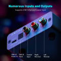 Miniatyrbilde 2 av 6: USB Gaming DAC Med Mikrofon Hodetelefon Forsterker Mini Audio DAC