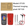 Miniatyrbilde 8 av 8: Termisk Imaging Kamera Multimeter 2 IN 1 Thermal Imager 2,8-tommers Touch Screen IR Kamera Solar Circuit Automotive Detect